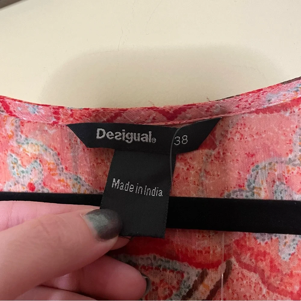 Desigual Nana Multicolor Midi Dress - Picture 7 of 15